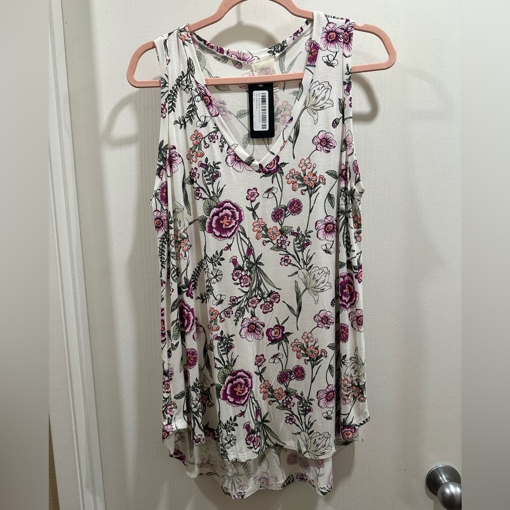 Hi-Lo tank top